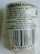 Przedłużka mosiężna 3/4 x 30 mm