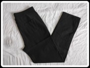 Czarne spodnie legginsy tregginsy rozmiar 40 L