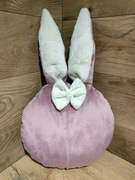 Poduszka dekoracyjna zajączek wielkanocny minky 