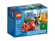 Lego City 60000 Motocykl strażacki