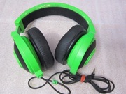 Słuchawki nauszne przewodowe Razer Kraken Green sprawne 5