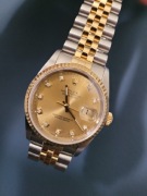Vintage Rolex Datejust Jubilee/ 36mm / 16233 / 1995 / Diamond Dial.