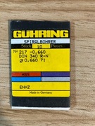 Wiertła GUHRING DIN340 R-N długie 0,66mm 10szt