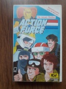 kaseta wideo VHS G.I. Joe Action Force animacja USZKODZONA wersja niemiecka