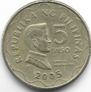 Filipiny 5 piso 2005