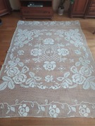 Kołkowa wielka kapa, firana, obrus 260*192 cm