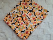 Stary materiał kupon materiału na fartuch prl