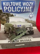 Alfa Romeo Giulietta Włoska policja skala 1:43 + gazetka