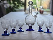 Zestaw kryształowy Karafka, 6 kieliszkow. 