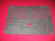 PROMYK tylna scianka 