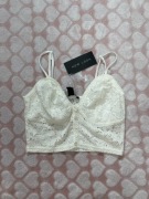 Nowy koronkowy top marki New Look 34 XS