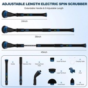 Elektryczna szczotka obrotowa bezprzewodowa szczotka 