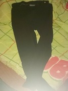 Legginsy czarne prześwitujące