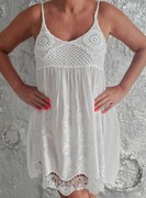 LIU JO sukienka włoska koronki roz L