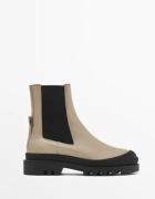 Massimo Dutti Skórzane sztyblety damskie botki 40