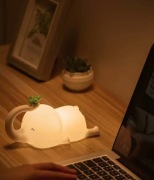 LAMPKA SILIKONOWA LED SŁONIK - DLA DZIECI I DOROSŁYCH KABEL USB GRATIS!
