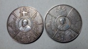 Medal - Jan Paweł II Jasna Góra 1382-1982-komplet  88 gram srebra pr.999