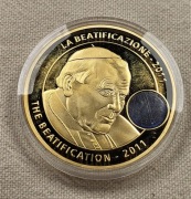 Medal Papież Jan Paweł II Beatyfikacja 2011certyfikat