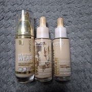 Zestaw 3 lekkie podkłady AA Wings | Healthy Wear + Tint | naturalny efekt