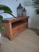 Drewniana szafka rtv