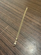 Ładna pozłacana bransoletka 