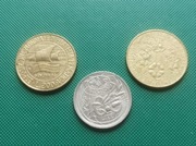 WŁOCHY Okolicznościowe - zestaw 3 monet M3