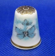 Naparstek Kolekcjonerski Porcelanowy Spode - Motyle