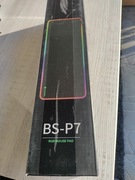 GAMINGOWA PODKŁADKA POD MYSZ NA BIURKO RGB BS-P7