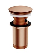 KOREK KLIK-KLAK DO SYFONU UMYWALKOWGO MIEDŹ UNIWERSALNY A706CP