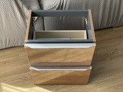 Nowy komplet: Szafka (imandra50) z umywalką (nira) + dod czarne uchwyty 