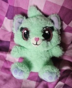 Pluszowa maskotka zielony kotek Ojo nowa