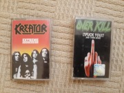 kaseta Kreator Extreme Aggression Over Kill Fuck You thrash metal Slayer 