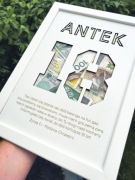 Ramka upominkowa Osiemnastka Urodziny – Grawer – Personalizowana!