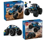 LEGO City Niebieski monster truck auto samochód wyścigówka pojazd