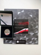 10zł 2017r Żołnierze Niezłomni , broszura NBP , BCM