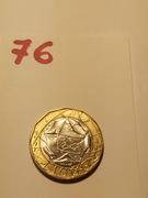 Moneta Włochy Italy 1000Lire błędna mapa-NRD i RFN