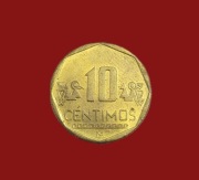Moneta 10 centymów 2017, Peru