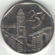 Kuba 25 centavos 2006 - 23 mm