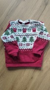 H&M Sweter świąteczny dziecięcy  86 cm 