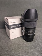 Sigma 35mm f/1.4 Art (Sony E) - Z Filtrem UV!