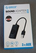 Karta dźwiękowa USB Orico SC2 (wejście mic uszkodzone)