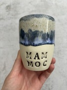 Ceramiczny kubek rękodzieło