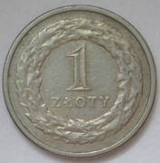 Polska 1 złoty 1990 - f22 -  YS