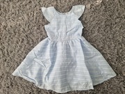 Rozm 122 sukienka z krotkim rekawem dla dziewczynki 