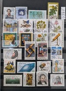 Niemieckie stemplowane znaczki z rocznika 1981