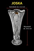 Wazon kryształowy JOSKA