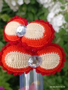 Frotki ręcznie robione w technice szydełkową 