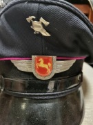 Czapka niemiecka straży poż................................