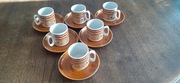 Komplet filiżanek do espresso z lat'70