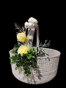 Koszyk szydelkowy na słodkości,prezent